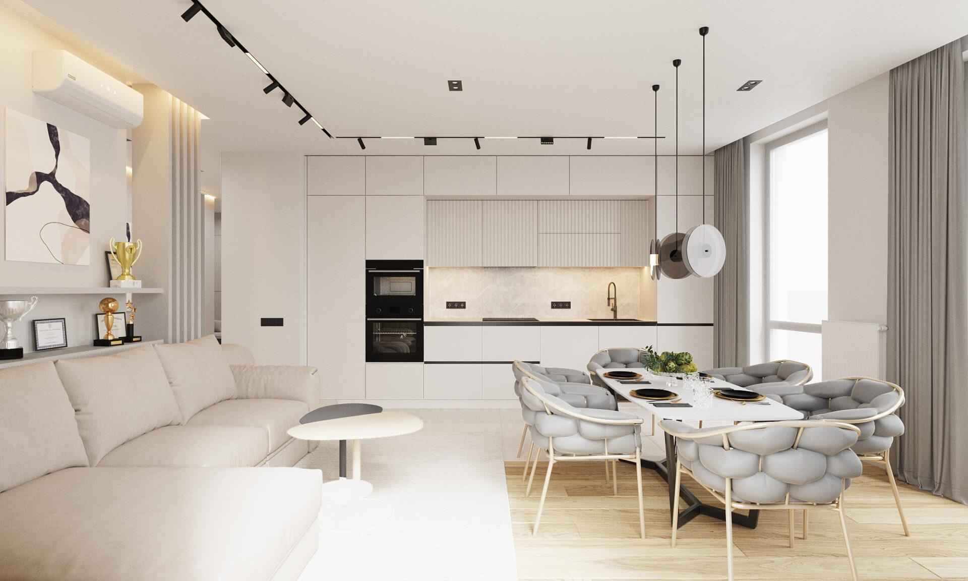 Apartment «AVTORSKYI» 3-room