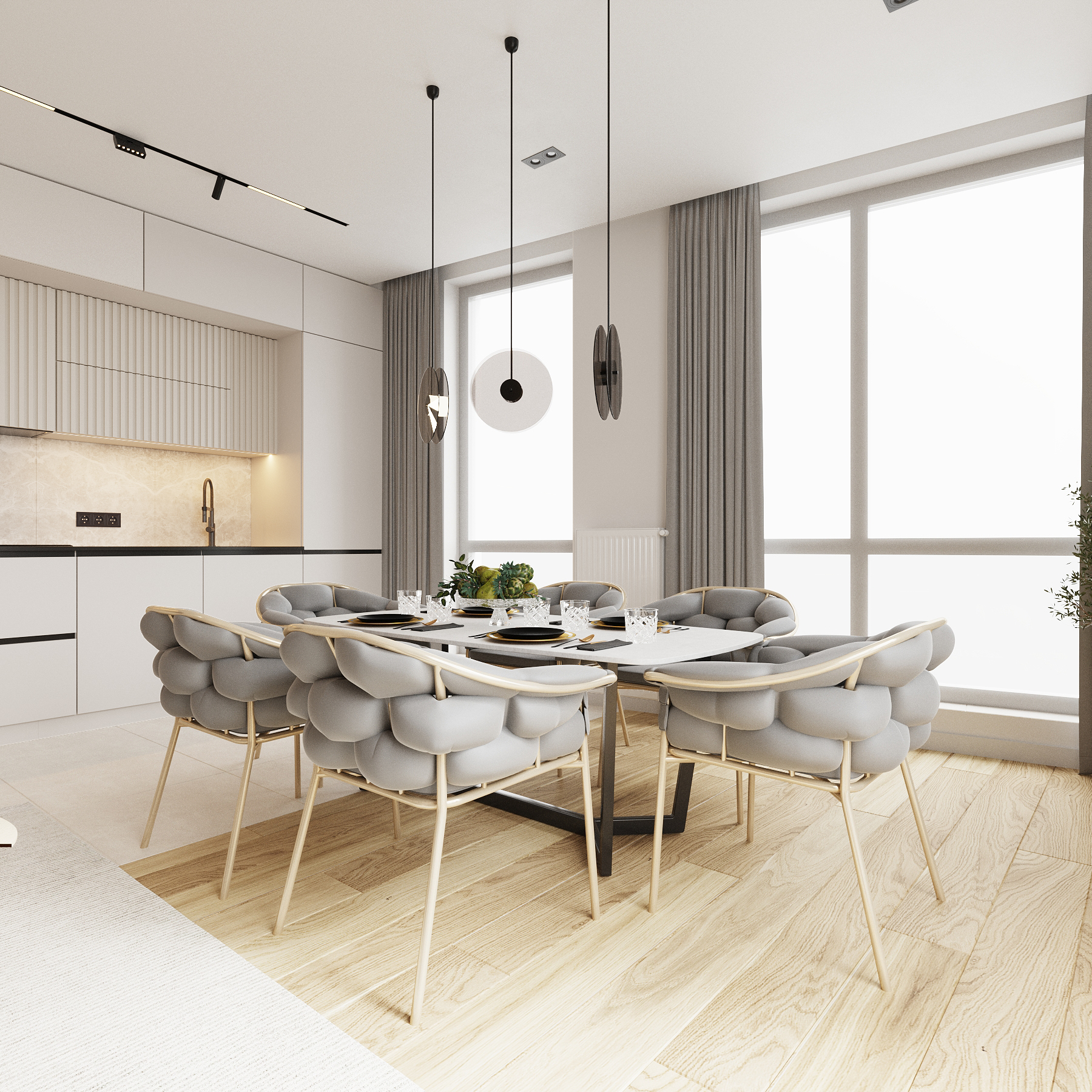 Apartment «AVTORSKYI» 3-room