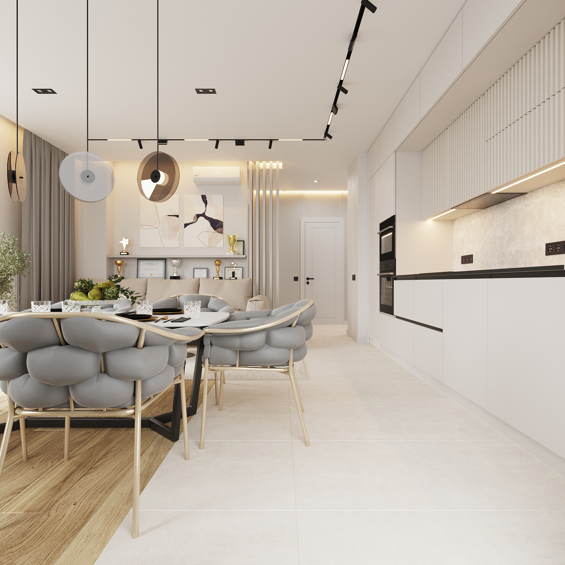 Apartment «AVTORSKYI» 3-room